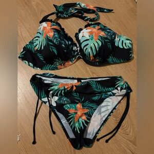 Tropical Floral Bikini Set